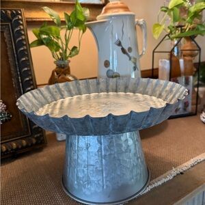 Hobby Lobby Galvanized Metal Stand farmhouse rustic industrial cottage core